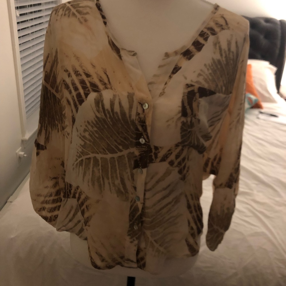 Jamison silk blouse